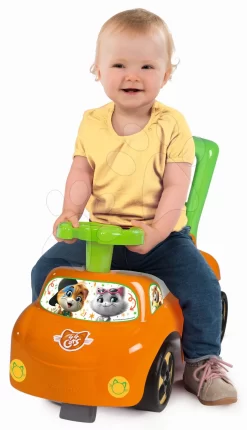 Rutschauto Auto 44 Cats Smoby Mit Stauraum Stauraum Unter Dem Sitz