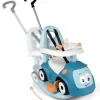 Rutscher-Set Erweiterbar Mit Sound Maestro Ride-On Blue 3in1 Smoby Mit Schaukelauflage