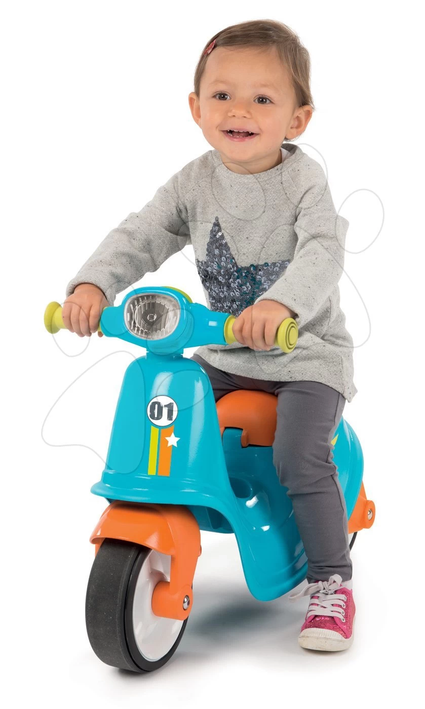 Rutschenset Toboggan KS Smoby Mit Länge Von 150 Cm Und Motorrad-Rutscher Mit Gummirädern Und Angelrute Ab 24 Monaten – Bild 13