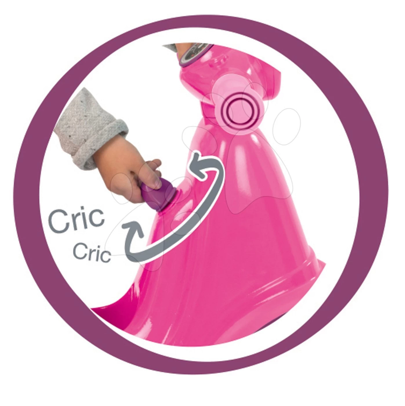 Rutscher-Set Scooter Pink Smoby Mit Gummirädern Und KidChair Stühle Mit Tisch Ab 18 Monaten – Bild 14