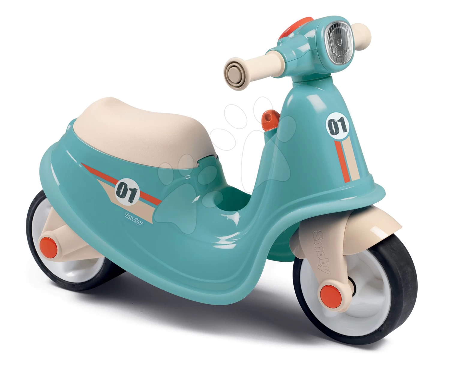 Rutschenset Toboggan KS Mit Der Länge Von 150 Cm Smoby Und Motorrad-Rutscher Mit Reflektor Scooter Blue – Bild 5