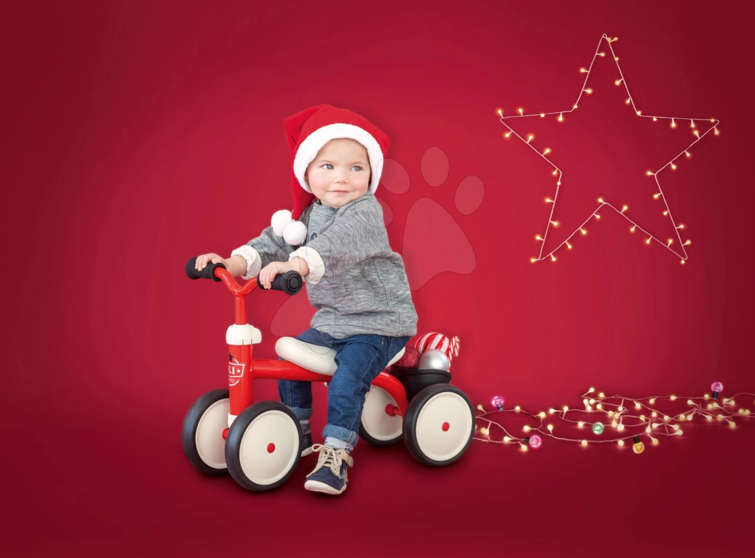 Rutschfahrzeug Rookie Red Smoby Mit Metallkonstruktion Und Drehbarem Lenker Ab 12 Monaten â Bild 18