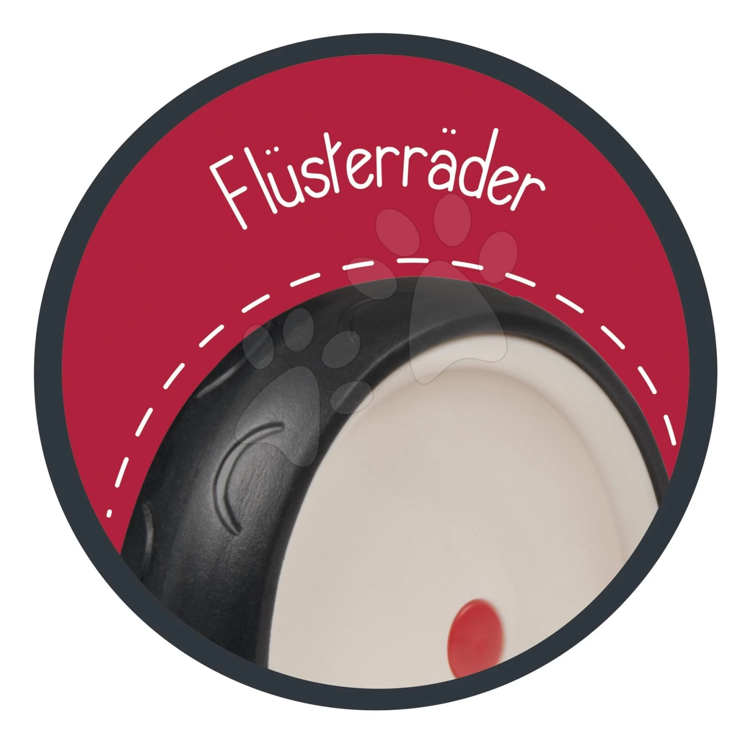 Rutschfahrzeug Rookie Red Smoby Mit Metallkonstruktion Und Drehbarem Lenker Ab 12 Monaten â Bild 6