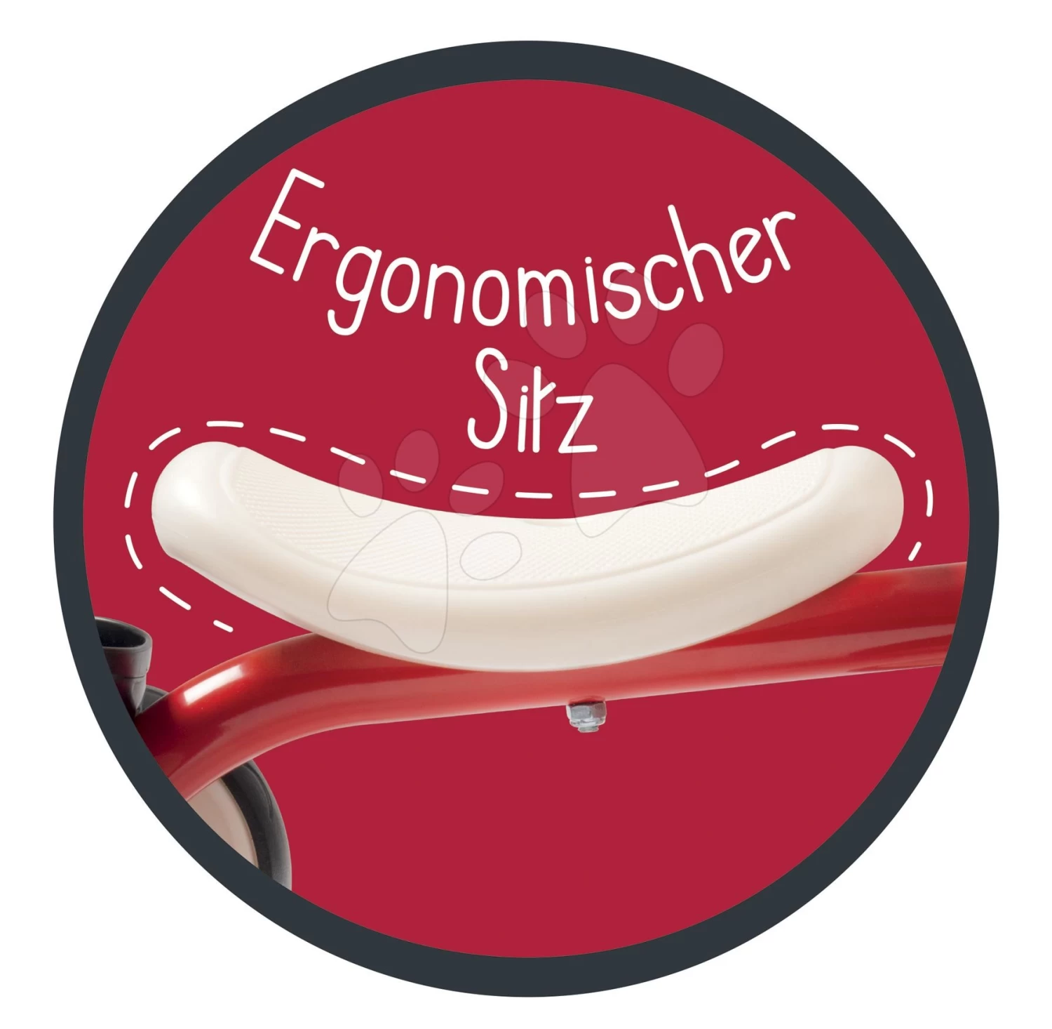 Rutschfahrzeug Rookie Red Smoby Mit Metallkonstruktion Und Drehbarem Lenker Ab 12 Monaten â Bild 10