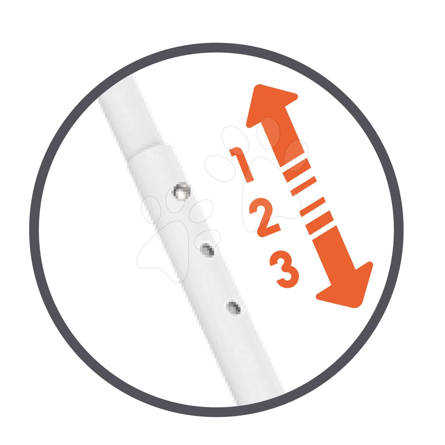 Dreirad Mit Leerlauf Be Move Tricycle Pink Smoby Mit Führungsstab Und EVA-Rädern Rosa Ab 15 Monaten – Bild 6