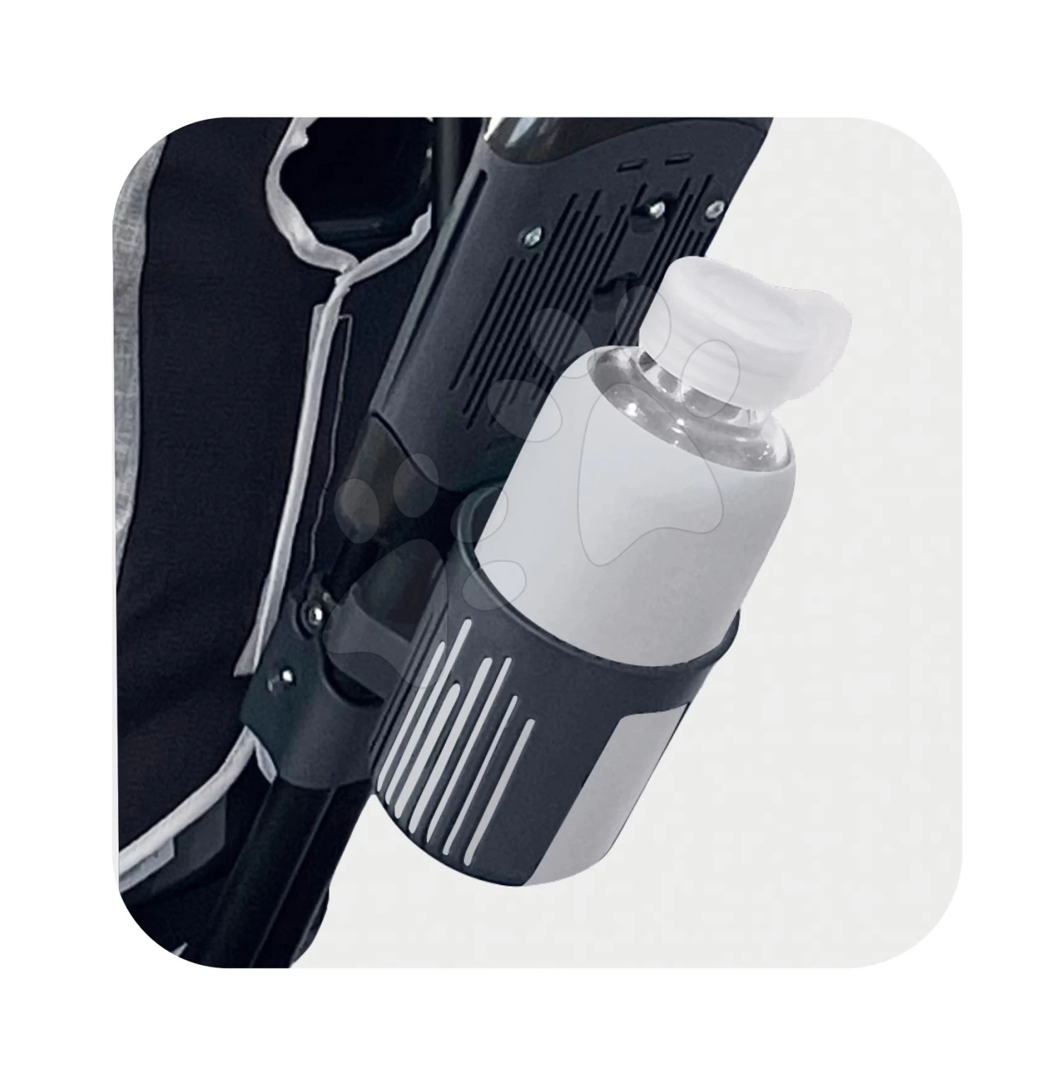 Dreirad Und Kinderwagen In Einem Mit Bremse Baby Driver Plus Grey Smoby Mit EVA-Rädern Und Intuitiver Steuerung Grau Ab 10 Monaten – Bild 7