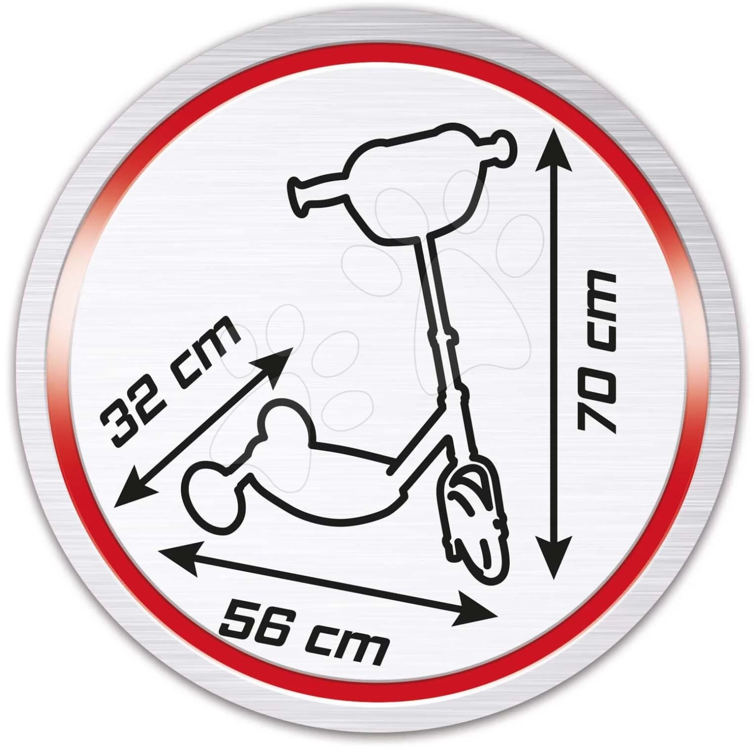 Scooter 3 Räder Cars 3 Wheels Scooter Smoby Mit Höhenverstellbaren Und Rutschfesten Rädern Ab 3 Jahren SM750114 – Bild 3