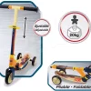 Scooter 3 Räder Aus Holz Cars 3 Wheels Foldable Scooter Smoby Zusammenklappbar Höhenverstellbar Und Rutschfest Geräuschlos Ab 3 Jahren SM750119