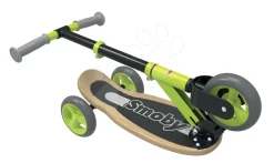 Roller 3 Räder Aus Dem Holz Wooden Scooter Smoby Faltbar Und Höhenverstellbar Ab 3 Jahren