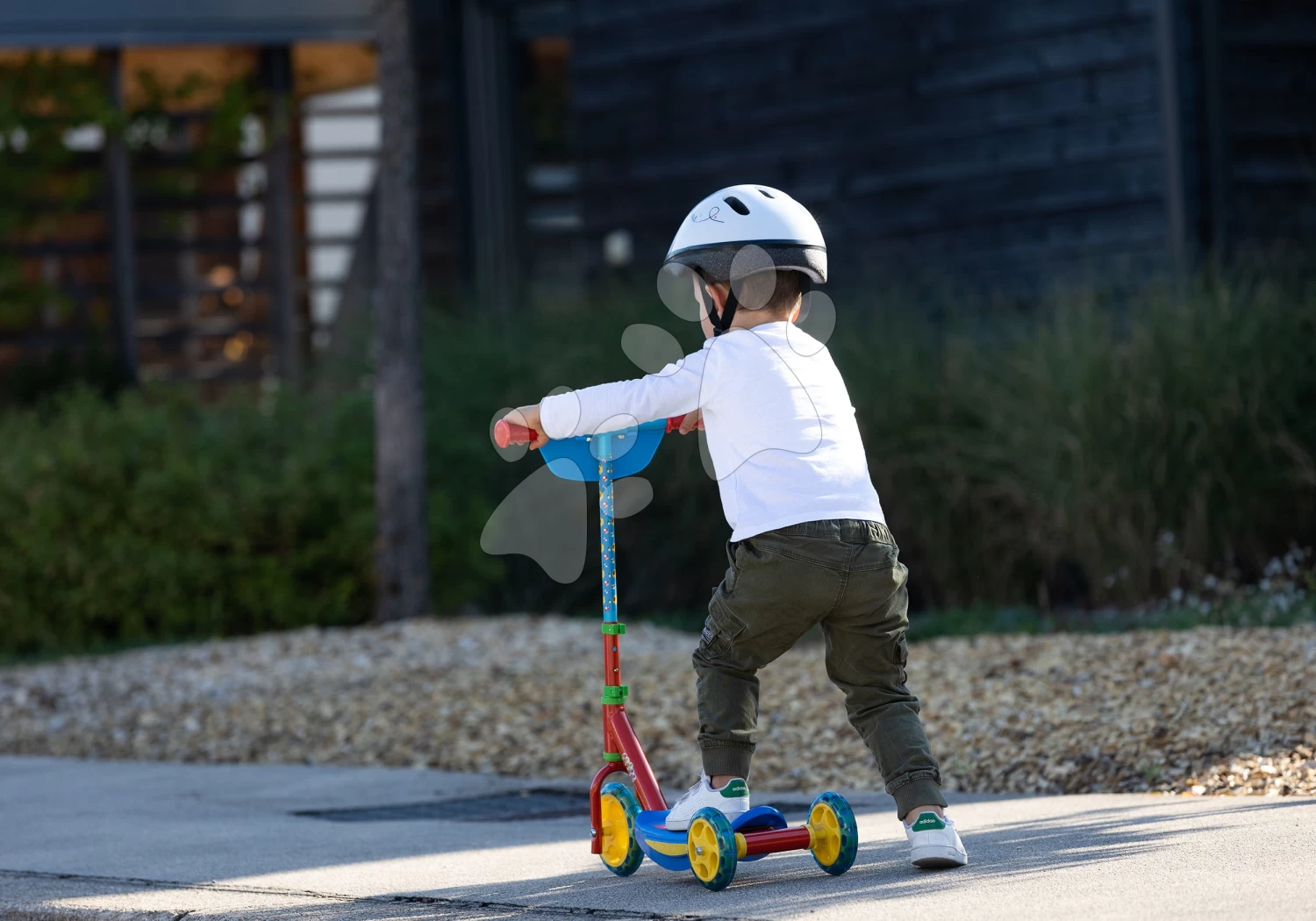 Roller Mit Drei Rädern Super Mario Smoby Mit Höhenverstellbarem Griff, Rutschfest – Bild 2