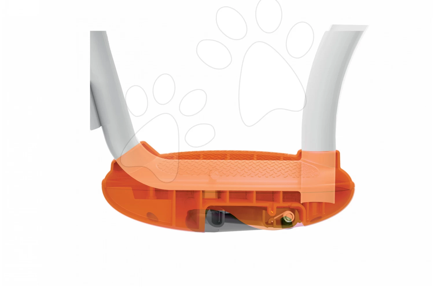 Balance Laufrad Learning Bike Smoby Mit Verstellbarer Sitzhöhe Schwarz - Orange Ab 24 Monaten – Bild 3