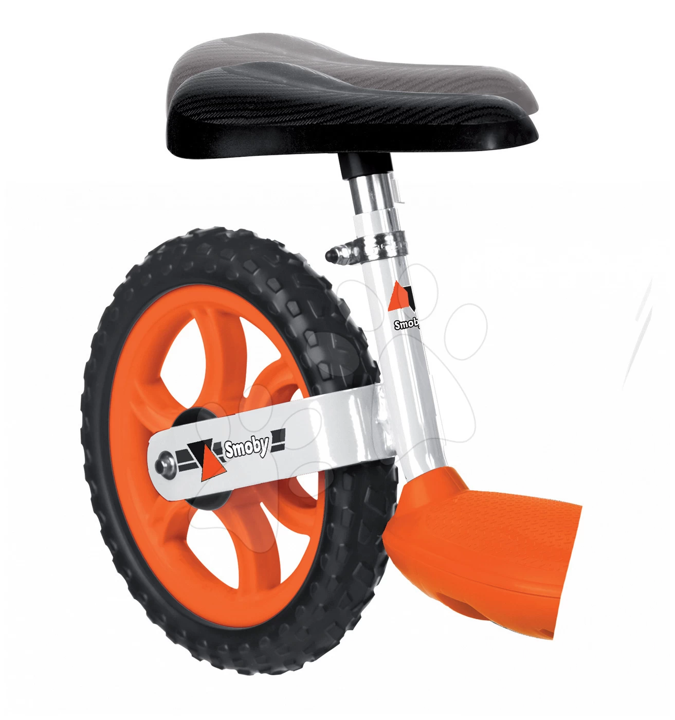 Balance Laufrad Learning Bike Smoby Mit Verstellbarer Sitzhöhe Schwarz - Orange Ab 24 Monaten – Bild 4