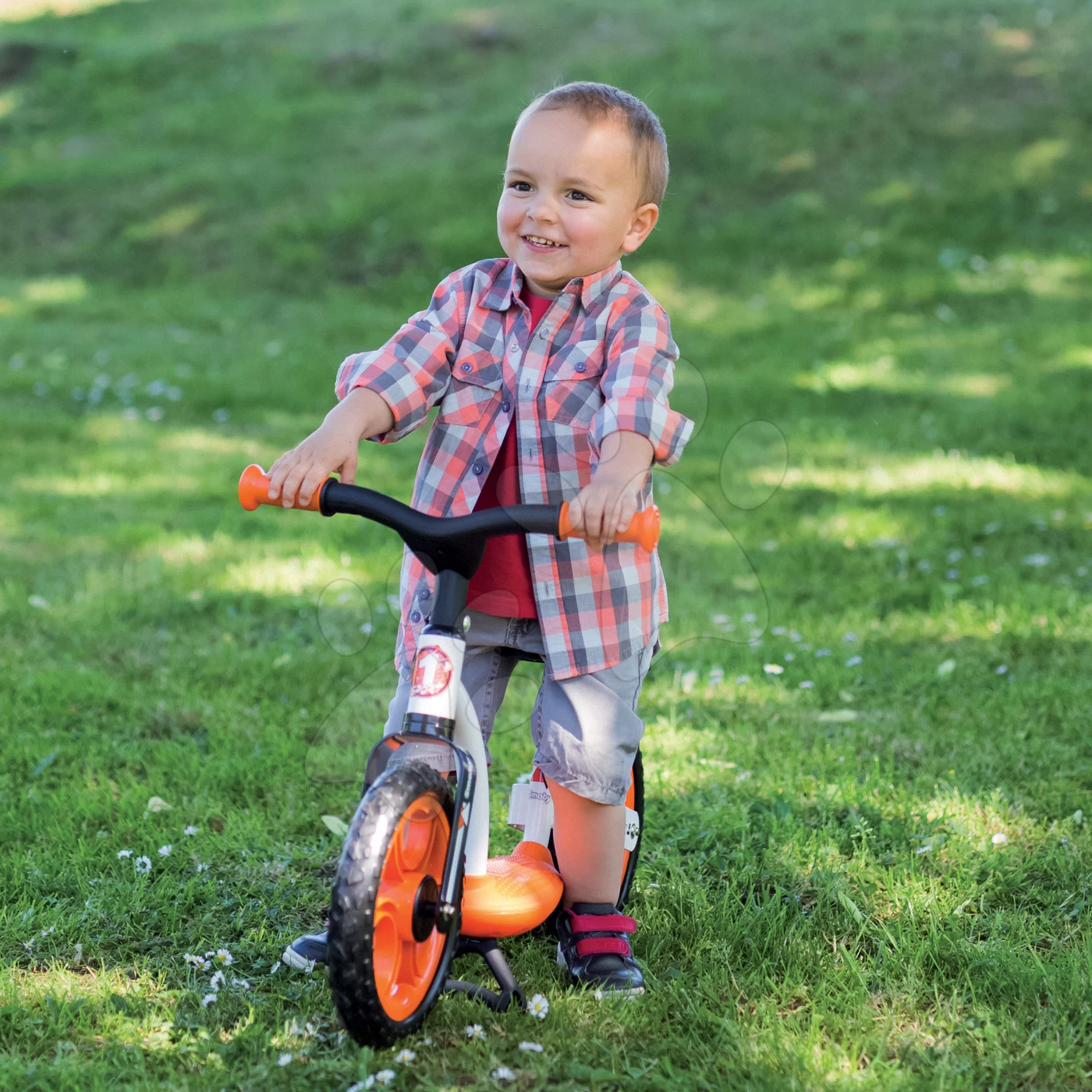 Balance Laufrad Learning Bike Smoby Mit Verstellbarer Sitzhöhe Schwarz - Orange Ab 24 Monaten – Bild 6