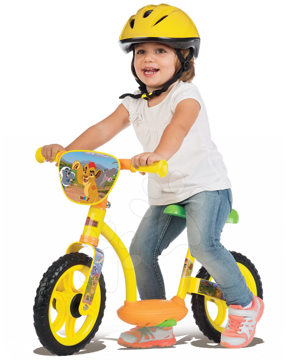 Balance Laufrad Lion Guard Learning Bike Comfort Smoby Mit Höhenverstellbarem Sitz Ab 24 Monaten – Bild 4
