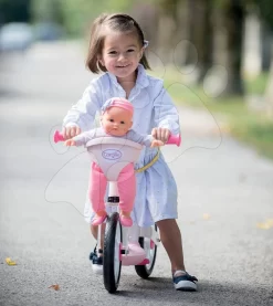 Balance-Rutscherset Mit Korb Corolle Comfort Smoby Und Puppe Luise Mit 4 Sounds Und 3 Melodien