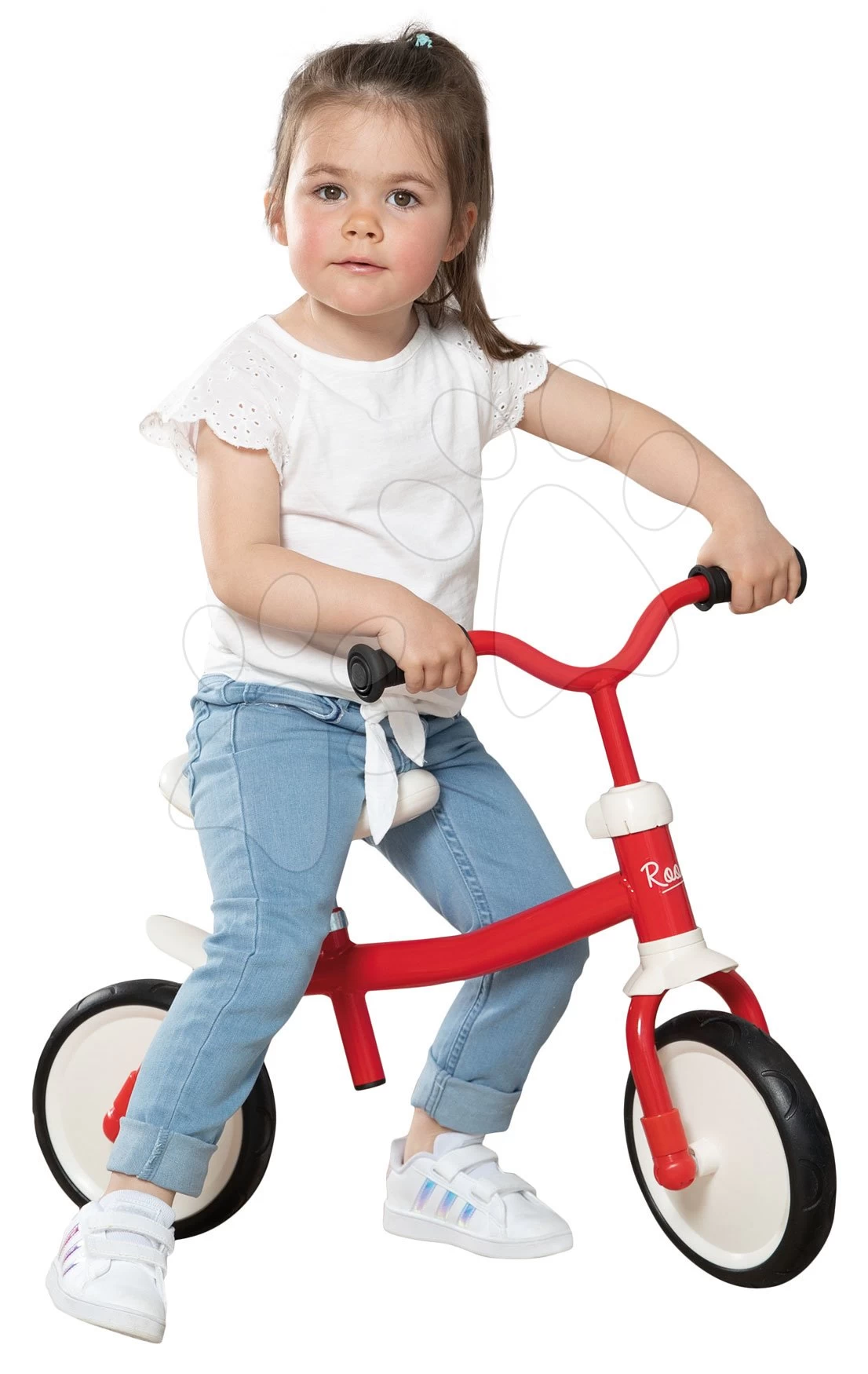 Balance Laufrad Ultraleicht Rookie Bike Smoby Mit Höhenverstellbarem Sitz Und Lenker Und Leisen Gummirädern Ab 18 Monaten – Bild 6