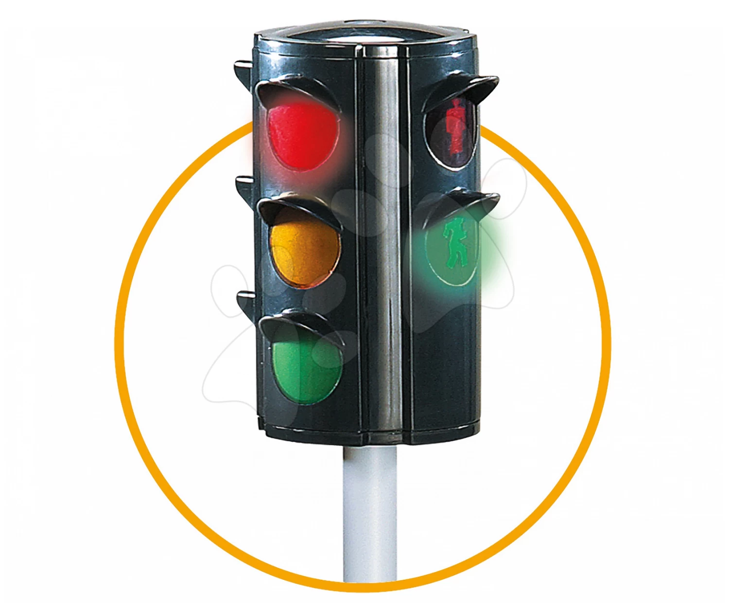 Ampel BIG Automatisch Schwarz