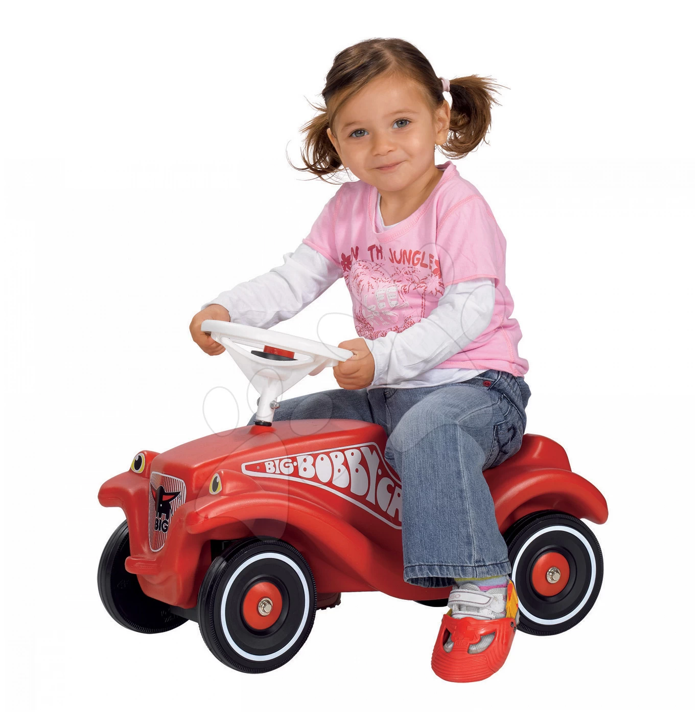 Rutschfahrzeug Bobby Classic BIG Mit Der Hupe Rot Ab 12 Monaten â Bild 20