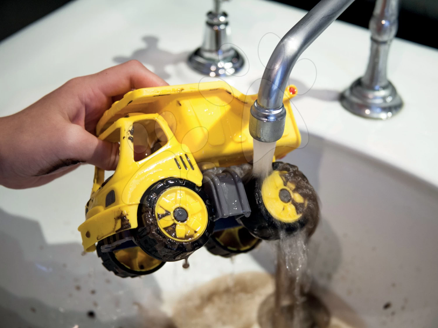 Set LKW Power BIG Und Bagger Power BIG Gelb – Bild 17