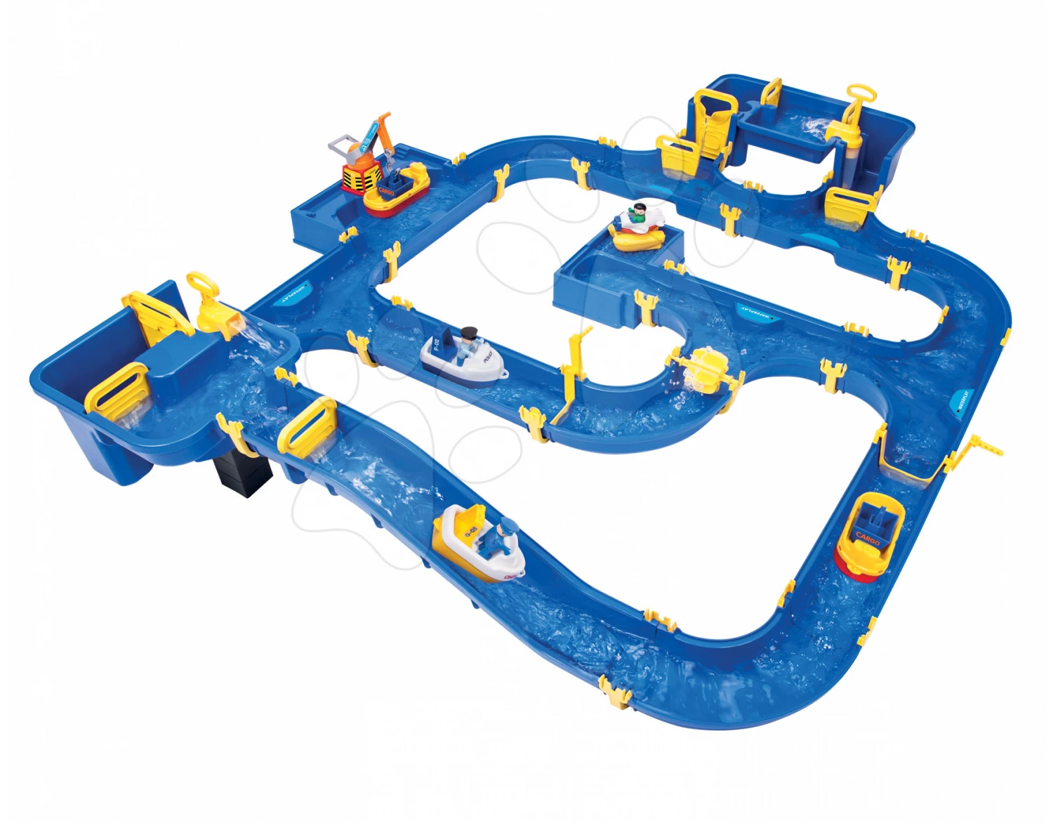 Rutschenset Toboggan Super Megagliss 2in1 Smoby Und Amsterdam Wasserbahn Mit Booten Ab 24 Monaten â Bild 6
