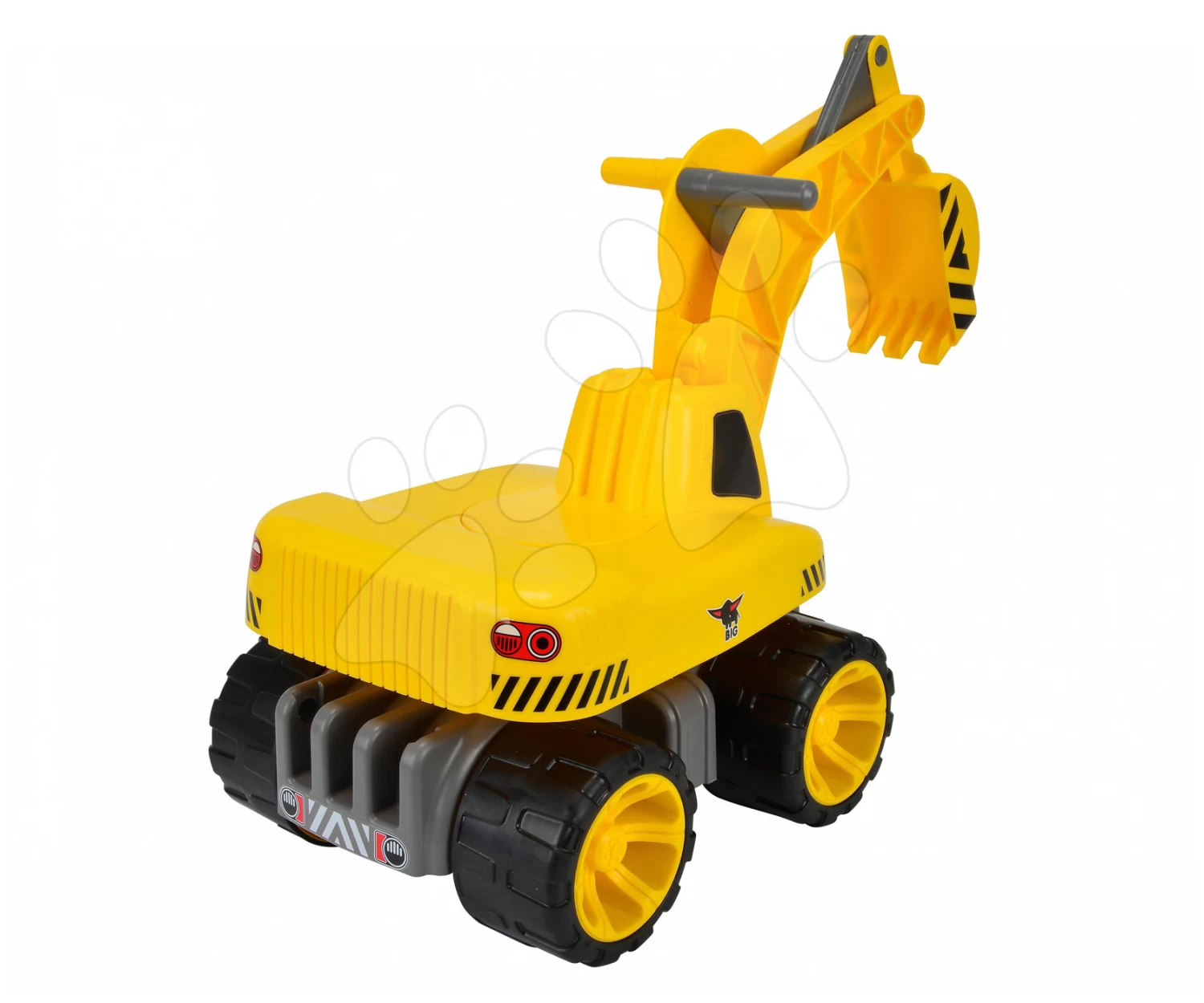 Set Reinigungswagen Mit Elektronischem Staubsauger Vacuum Cleaner Smoby Und Ein Elektronisches Bügeleisen Und Laufrad Mit Einem Bagger – Bild 15