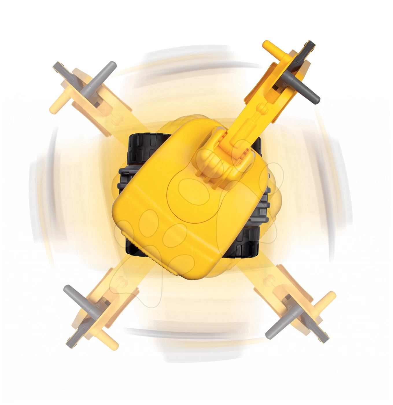 Set Reinigungswagen Mit Elektronischem Staubsauger Vacuum Cleaner Smoby Und Ein Elektronisches Bügeleisen Und Laufrad Mit Einem Bagger – Bild 16