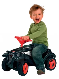 Rutscherset Fulda New Bobby BIG Mit Schutzmaske Schwarz Und Mini Bobby Classic Spielzeugauto Zum Ziehen Ab 12 Monaten