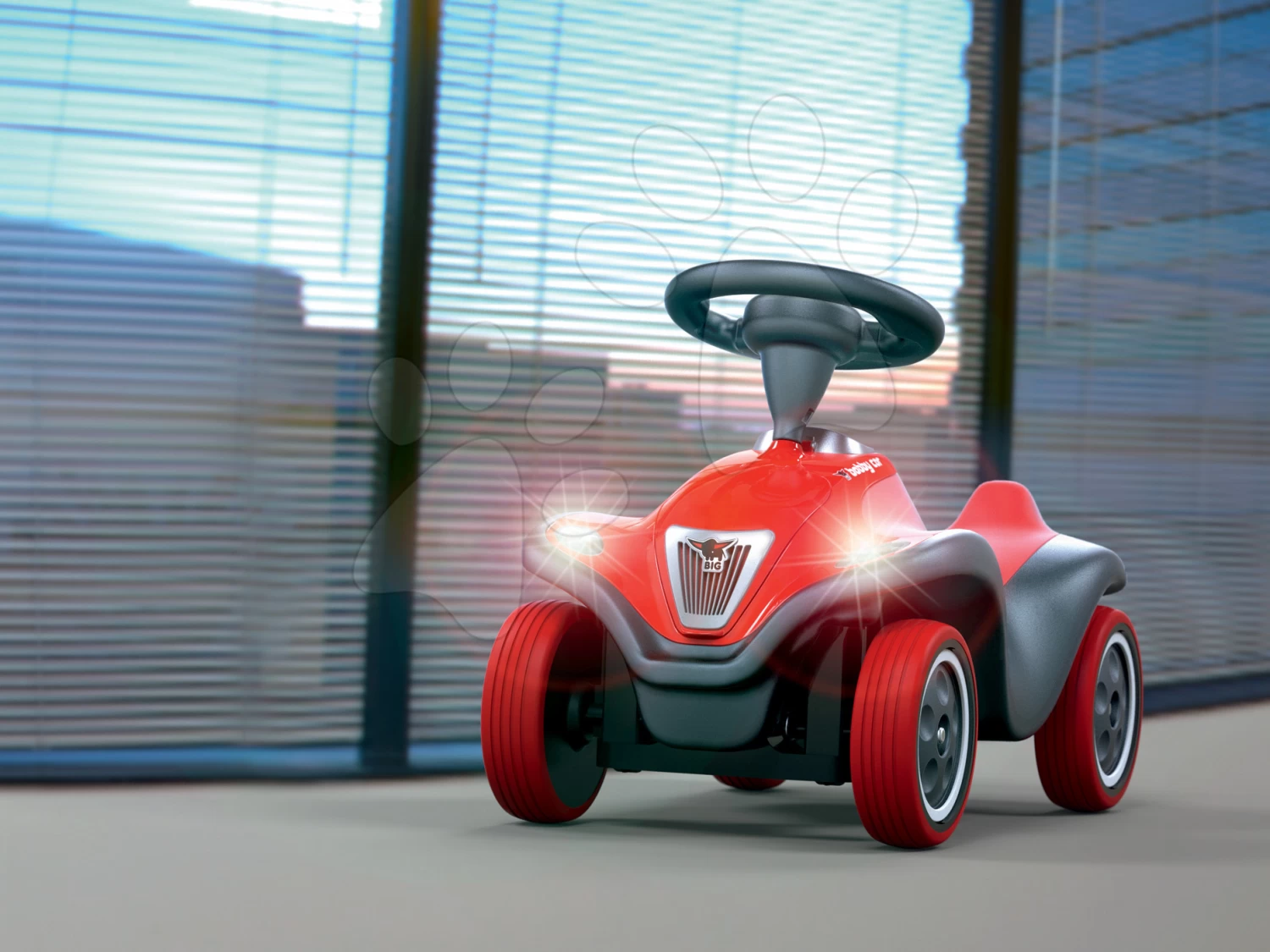 Rutscher-Set Next Bobby Car BIG Rot Und Rückenlehne Und Gehhilfe Ab 12 Monaten – Bild 14