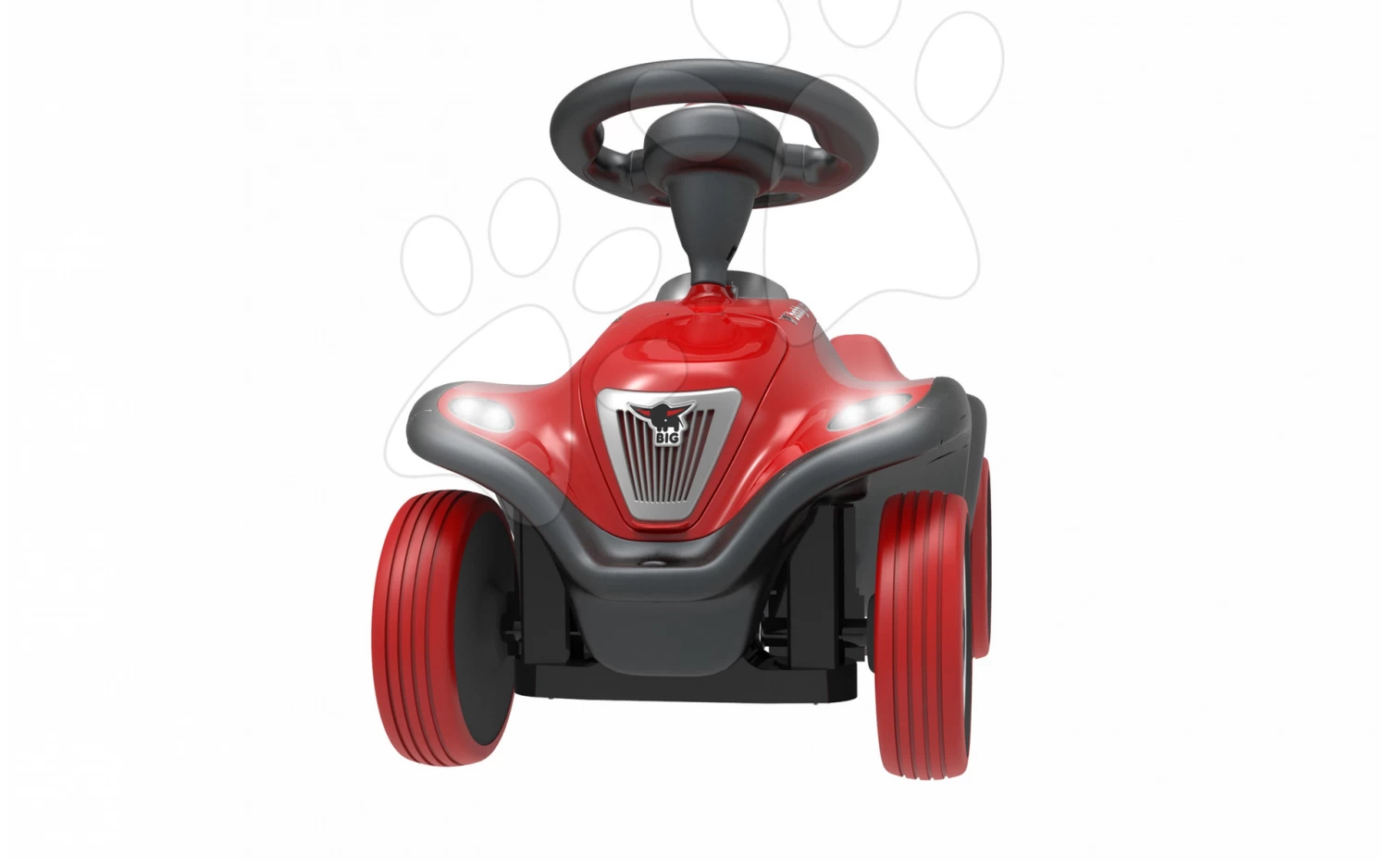 Rutscher-Set Next Bobby Car BIG BIG Rot Und Anhänger Oval Mit Ampel Ab 12 Monaten – Bild 10