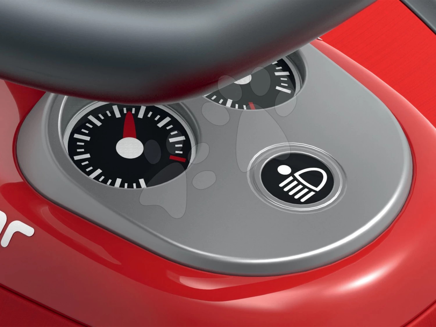 Rutscher-Set Next Bobby Car BIG BIG Rot Und Anhänger Oval Mit Ampel Ab 12 Monaten – Bild 13