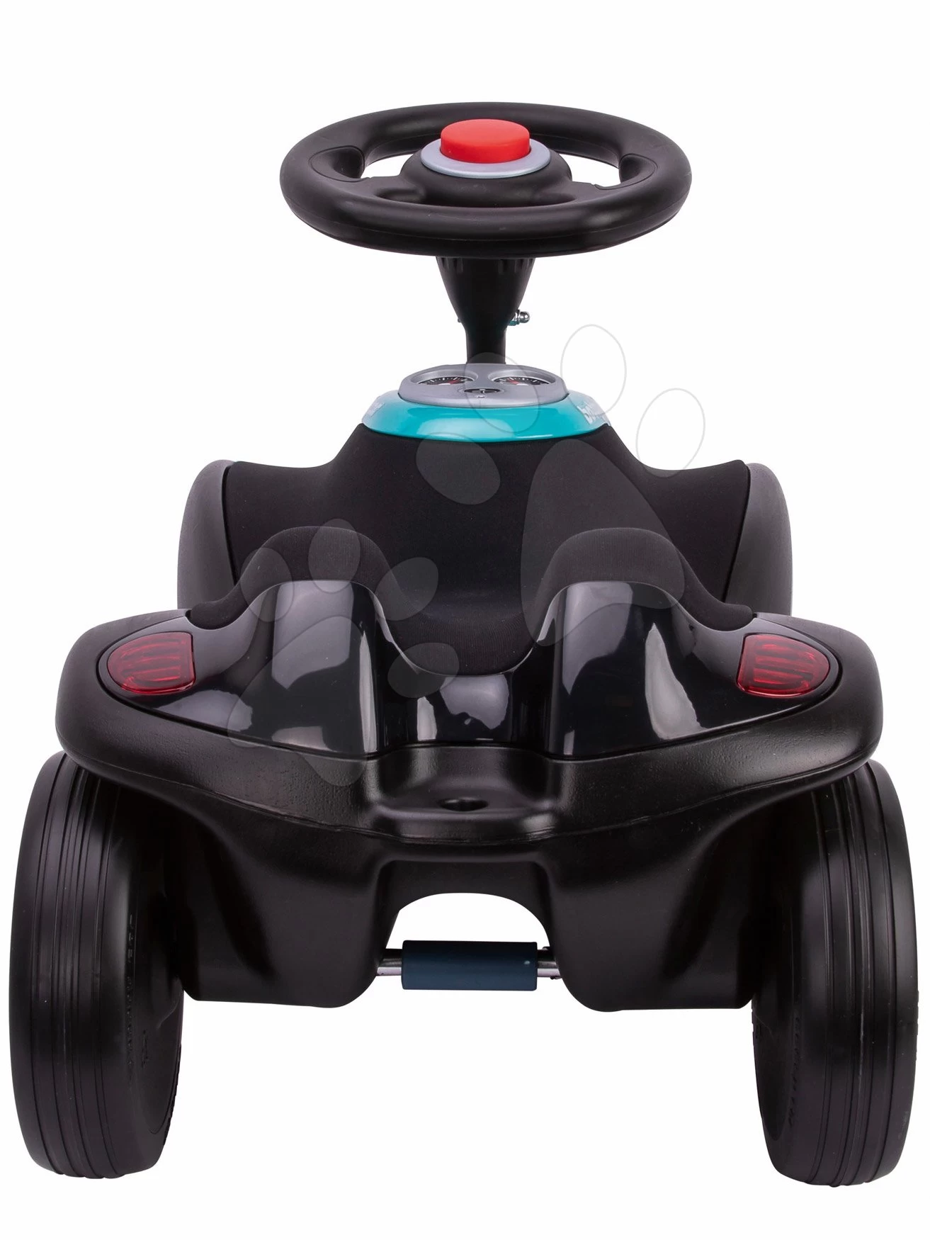 Rutschfahrzeug Bobby Car Next Turquoise BIG Mit LED-Reflektoren Und Elektronischer Hupe Ergonomischer Sitz Mit Velours Ab 12 Monaten â Bild 2