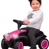 Rutschfahrzeug Bobby Car Next Raspberry BIG Mit LED-Reflektoren Und Elektronischer Hupe Ergonomischer Sitz Mit Velours Ab 12 Monaten