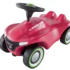 Rutscher-Set Bobby Car Neo BIG Rosa Mit Sound Mit 3-Schicht-Gummirädern Mit Quadratischem Trolley Grau-grün