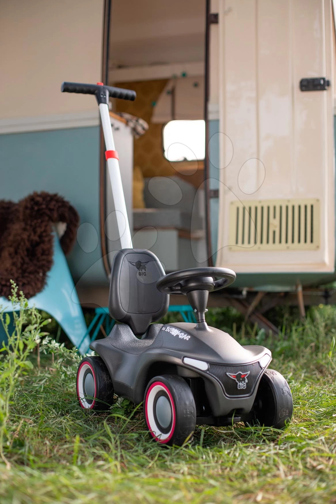 Führungsschiene Mit Ergonomischer Unterstützung Für Alle BIG New & Classic & Next & Neo Rutschfahrzeuge Höhenverstellbar 88-108 Cm Ab 12 Monaten – Bild 6