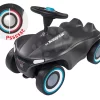 Rutscherset Bobby Car Neo Anthrazit BIG Sound Mit Wechselbaren Farbfelgen Und Führungsstange Mit Ergonomischer Rückenlehne