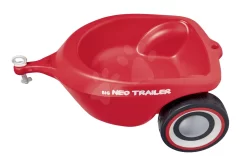 Oval Neo Trailer Anhänger BIG Rot Für Rutschfahrzeuge BIG New & Classic & Neo & Next & Scooter Ab 12 Monaten