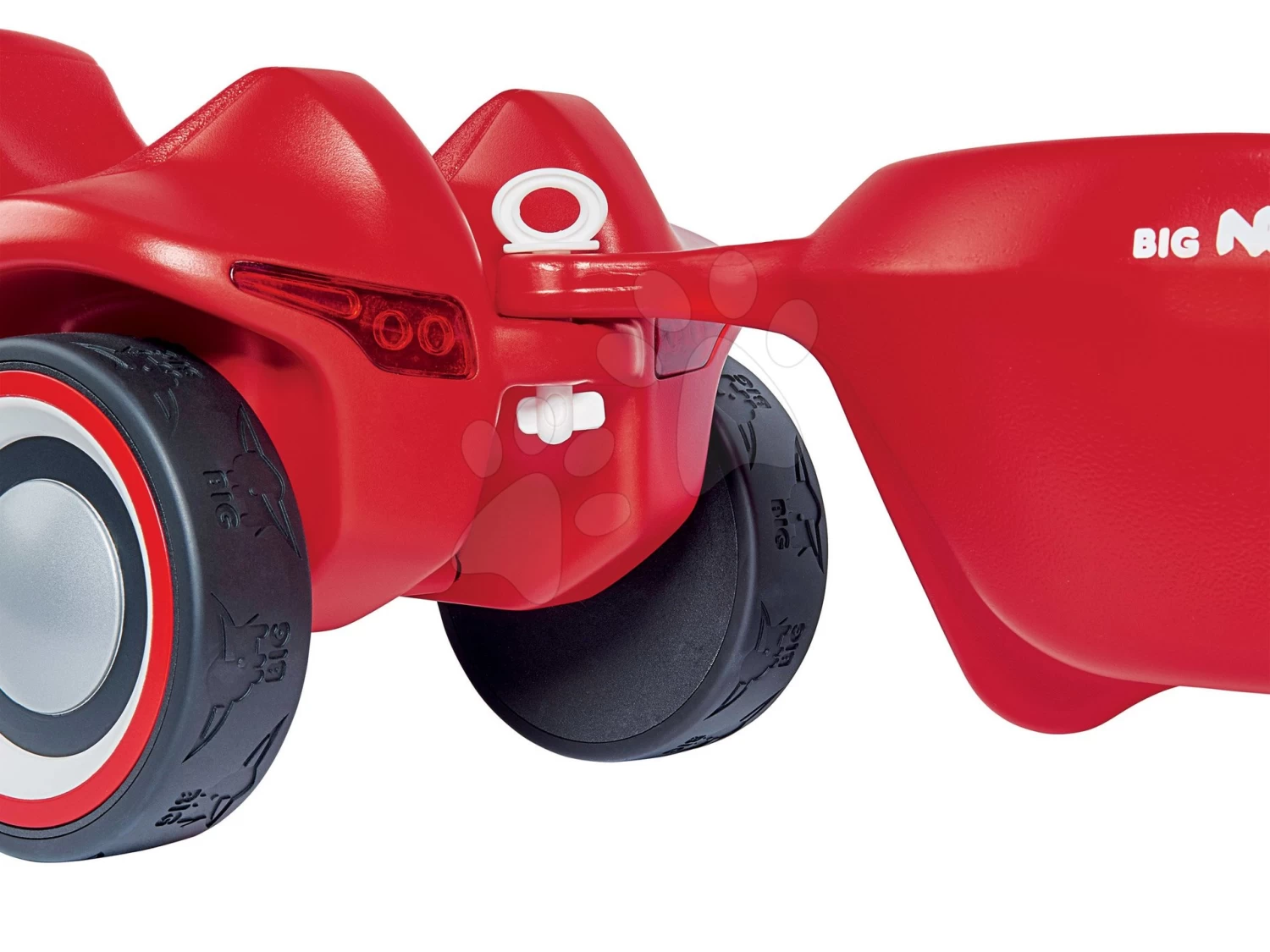 Rutscher-Set Bobby Car Neo BIG Rosa Mit Sound Mit 3-lagigen Gummirädern Und Einem Anhänger – Bild 7