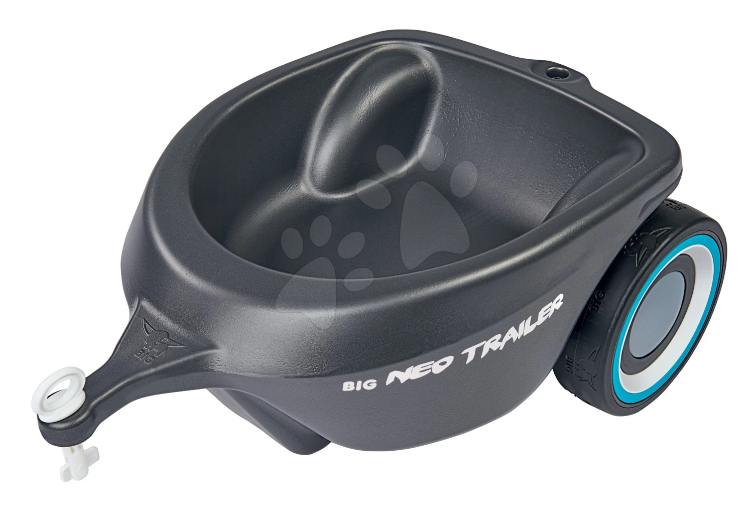 Rutscher-Set Bobby Car Neo BIG Rot Mit Sound Mit 3-Schicht-Gummirädern Und Ovalem Anhänger Mit Wechselbaren Farbfelgen – Bild 11