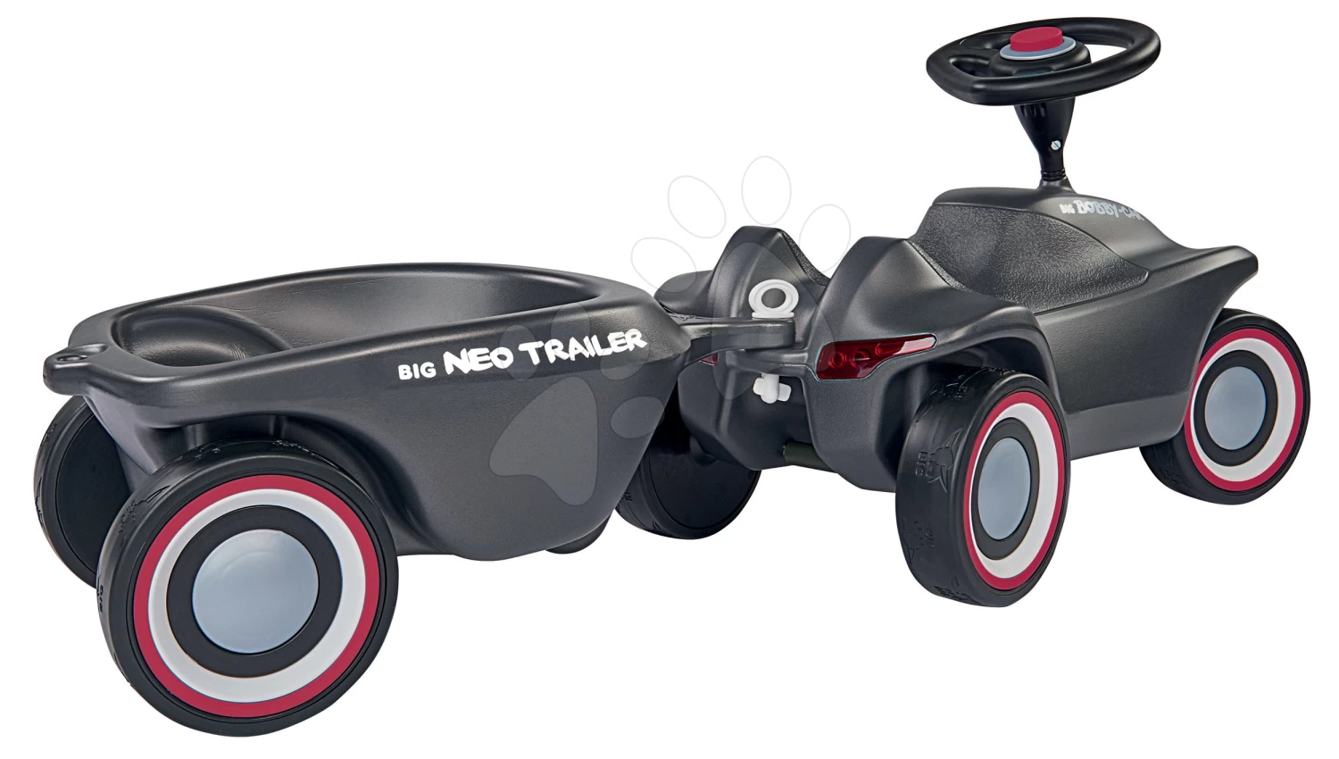 Ovaler Anhängeranhänger Für Alle BIG Rutschfahrzeuge Türkis Und Pink Ab 12 Monaten New & Classic & Neo & Next – Bild 5