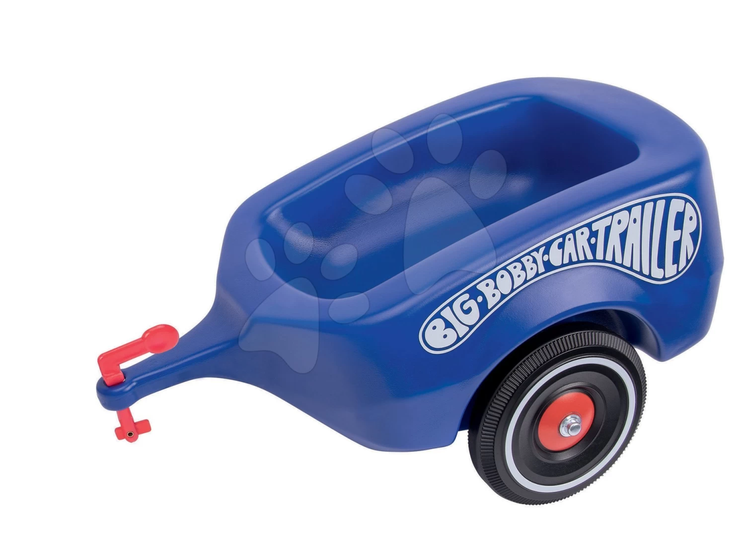 Rutscherset Bobby Car Neo BIG Blau Mit Sound Mit 3-lagigen Gummirädern Und Anhänger Blau – Bild 5