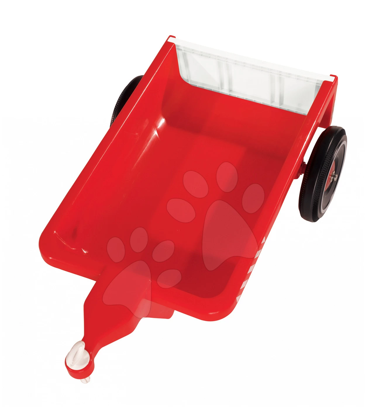 Quadratischer Anhänger BIG Rot Für Rutschfahrzeuge BIG New & Classic & Neo & Next & Scooter Roller Ab 12 Monaten – Bild 2