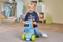 Rutschfahrzeug Hund Auf 4 Rädern Buddy BIG Mit Sehr Bequemem Ergonomischem Sitz Und Rückenlehne Ab 12 Monaten