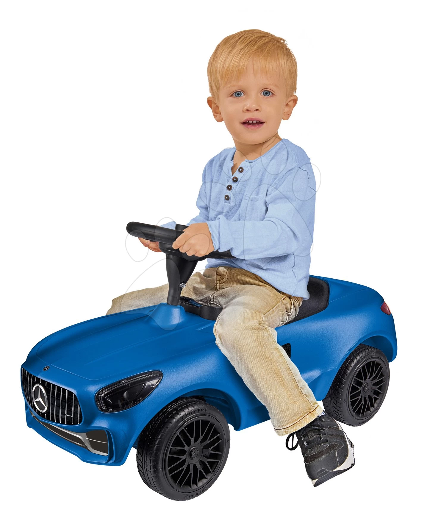 Rutschauto Auto Mercedes AMG GT Bobby BIG Mit Hornblau Ab 18 Monaten â Bild 6
