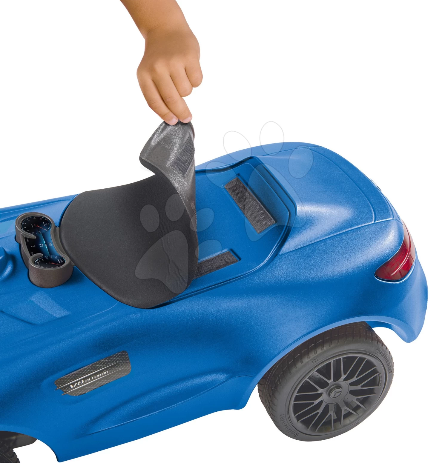 Rutschauto Auto Mercedes AMG GT Bobby BIG Mit Hornblau Ab 18 Monaten â Bild 3