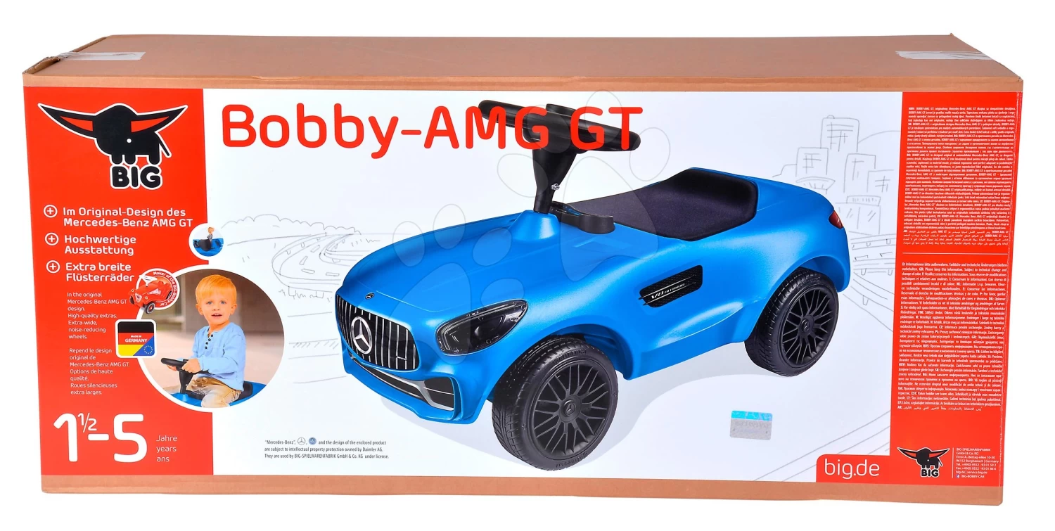 Rutschauto Auto Mercedes AMG GT Bobby BIG Mit Hornblau Ab 18 Monaten â Bild 9