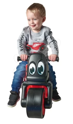 BIG Laufrad Motorrad Racing Bike Red Und Breite Stabile Räder Ab 18 Monaten