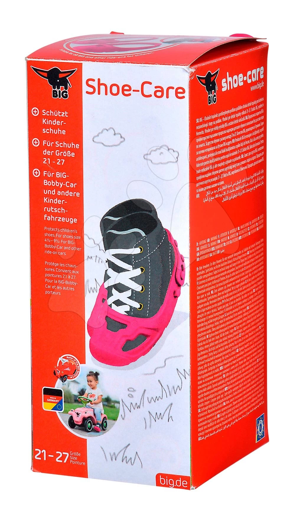 Schutzüberschuhe Shoe-Care BIG Rosa Für Rutschfahrzeuge Schuhgröße 21-27 Ab 12 Monaten – Bild 18