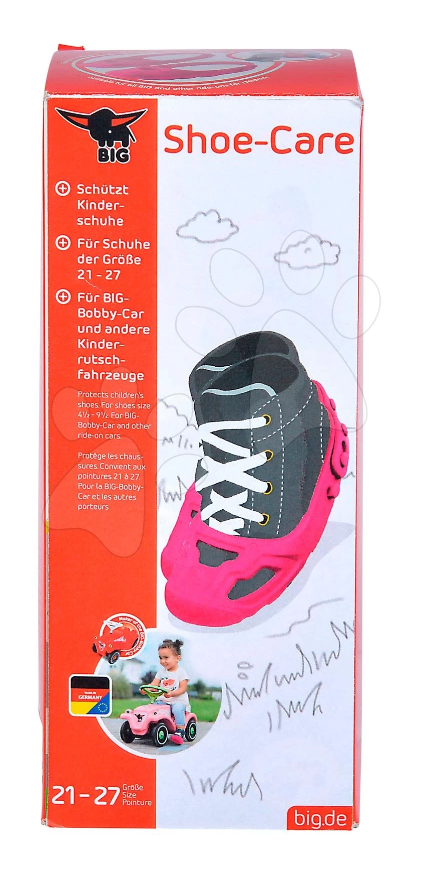 Schutzüberschuhe Shoe-Care BIG Rosa Für Rutschfahrzeuge Schuhgröße 21-27 Ab 12 Monaten – Bild 19