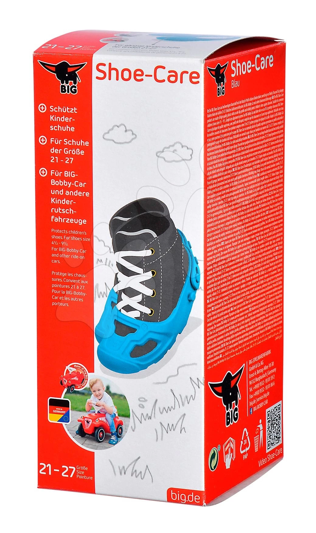 Schutzüberschuhe Shoe-Care BIG Blau Für Dreiräder Schuh Gr. 21-27 Ab 12 Monaten – Bild 20