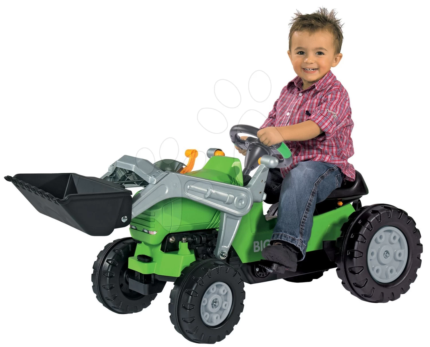 Interaktives Lenkrad BIG Mit Ton Für Rutschfahrzeug BIG New & Classic & Next Und BIG Traktoren Ab 24 Monaten – Bild 3